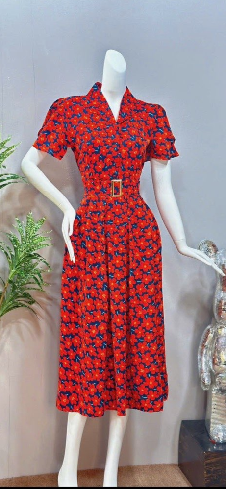 Đầm Thiết Kế Vải Lụa
